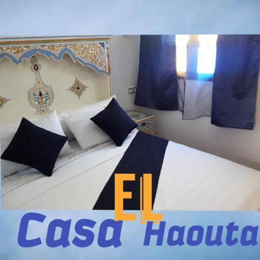 Casa El Haouta Otel Şafşavan Dış mekan fotoğraf